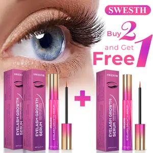 SWESTH Advanced Eyelash Serum for Thicker, Longer, Fuller Eyelashes and Eyebrows - Grow Luscious Lashes With Brow Enhancer, Gifts for mom