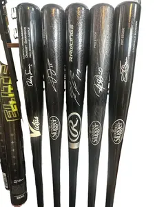REDEMPTION RIPS LEGENDS OF LUMBER (PYT) TRIOS Autographed Baseball BAT Batting Practice Equipment