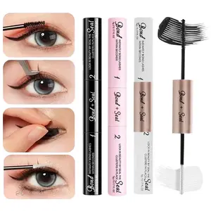 Waterproof Self-adhesive Mascara Double Ends Design Super Bonder Eyelash Extension Glue Bond And Seal Lash Glue Cosmetics Makeup