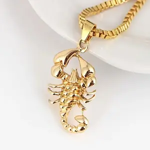 Street-style hip-hop pendant featuring a scorpion tail design; high-quality men’s fashion accessory; creative men’s necklace; jewelry; couples’ necklace; perfect gift for Valentine’s Day, Easter, and Father’s Day.