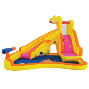 Baby Shark Inflatable Water Slide with Pool