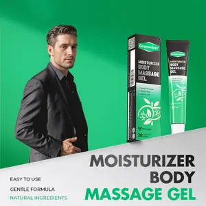 Moisturizer Body Massage Gel Natural Ingredients Gentle Formula Easy to Use