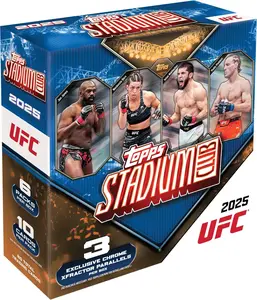 2025 Topps Stadium Club UFC Mega Box