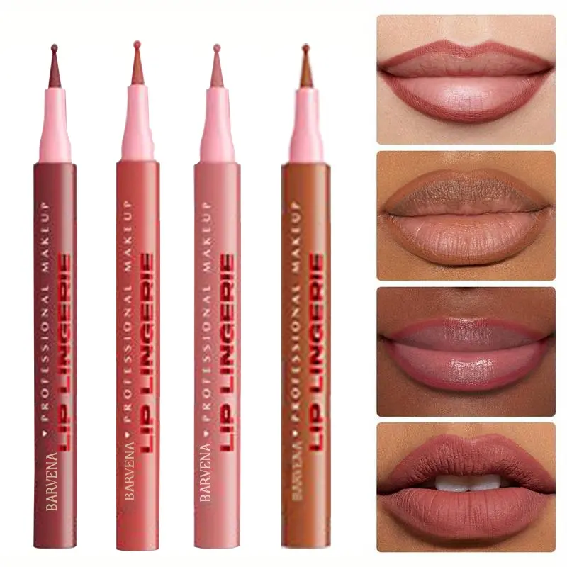 Barvena Waterproof Lip Liner Pencil, Long-Lasting Non-Sticky
