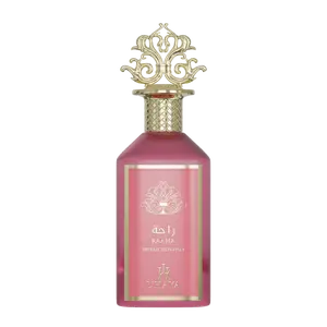 L'Haya RAAHA 100 ML Fragrance with Neroli Pink Pepper Lychee Bergamot Orange Blossom Jasmine Turkish Rose Peony Vanilla Sugar Caramel Cashmeran Cedar Incense