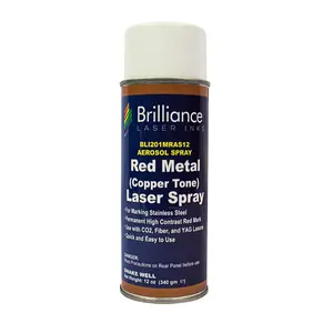 Brilliance Laser Inks - Aerosol Red Metal 12oz