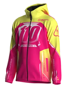 110 RACING // CUSTOM NANO TECH 3.0 COLD JACKET - PINK/YELLOW