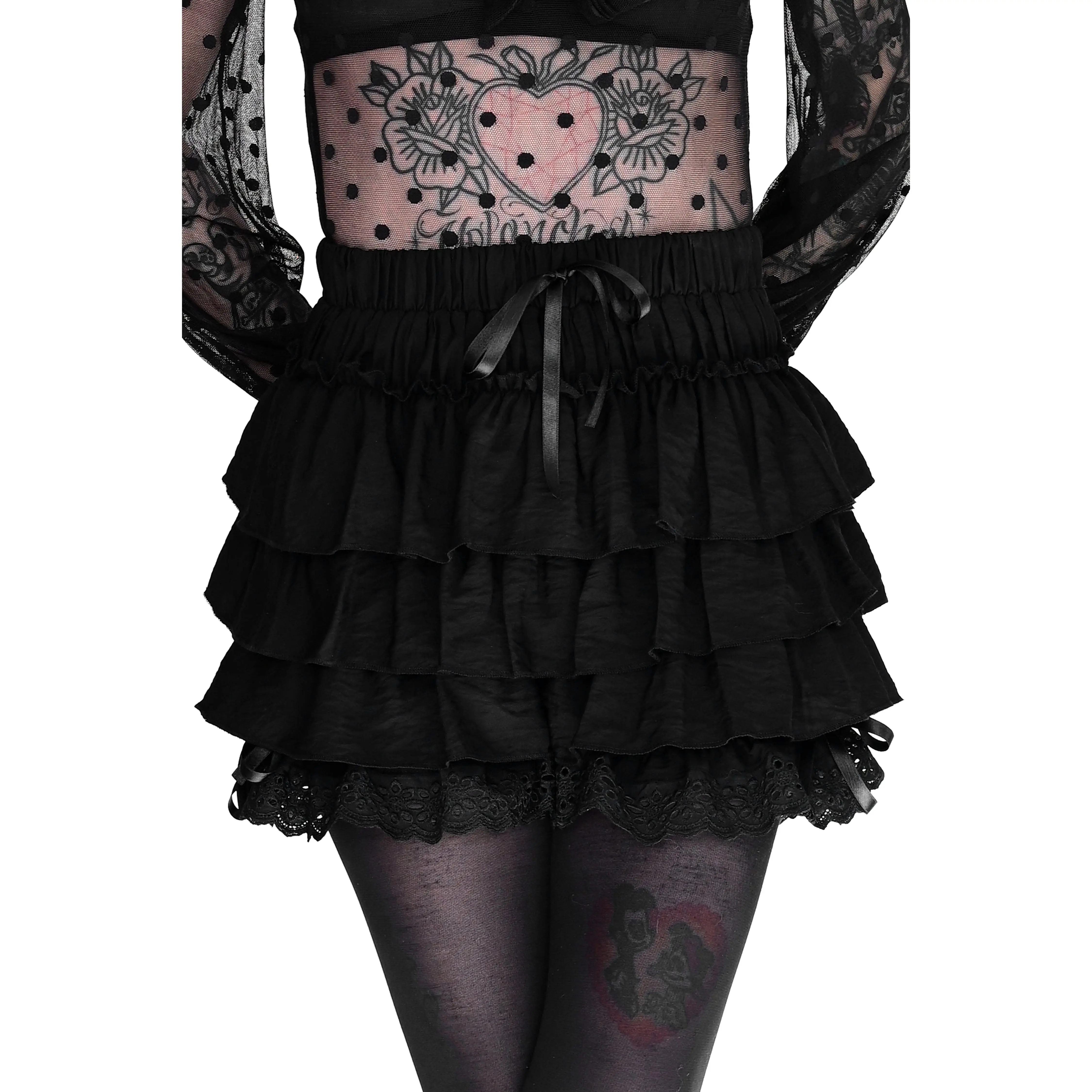 Black Ruffle Bloomers - Sign Up For Restock Notifications!