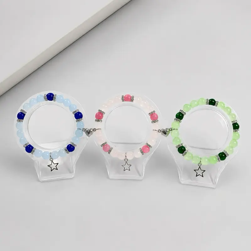 Powergirls Matching Bracelets (3 Pieces) - Fashion Jewelry Handmade, Perfect Gift for 3 Best Friends