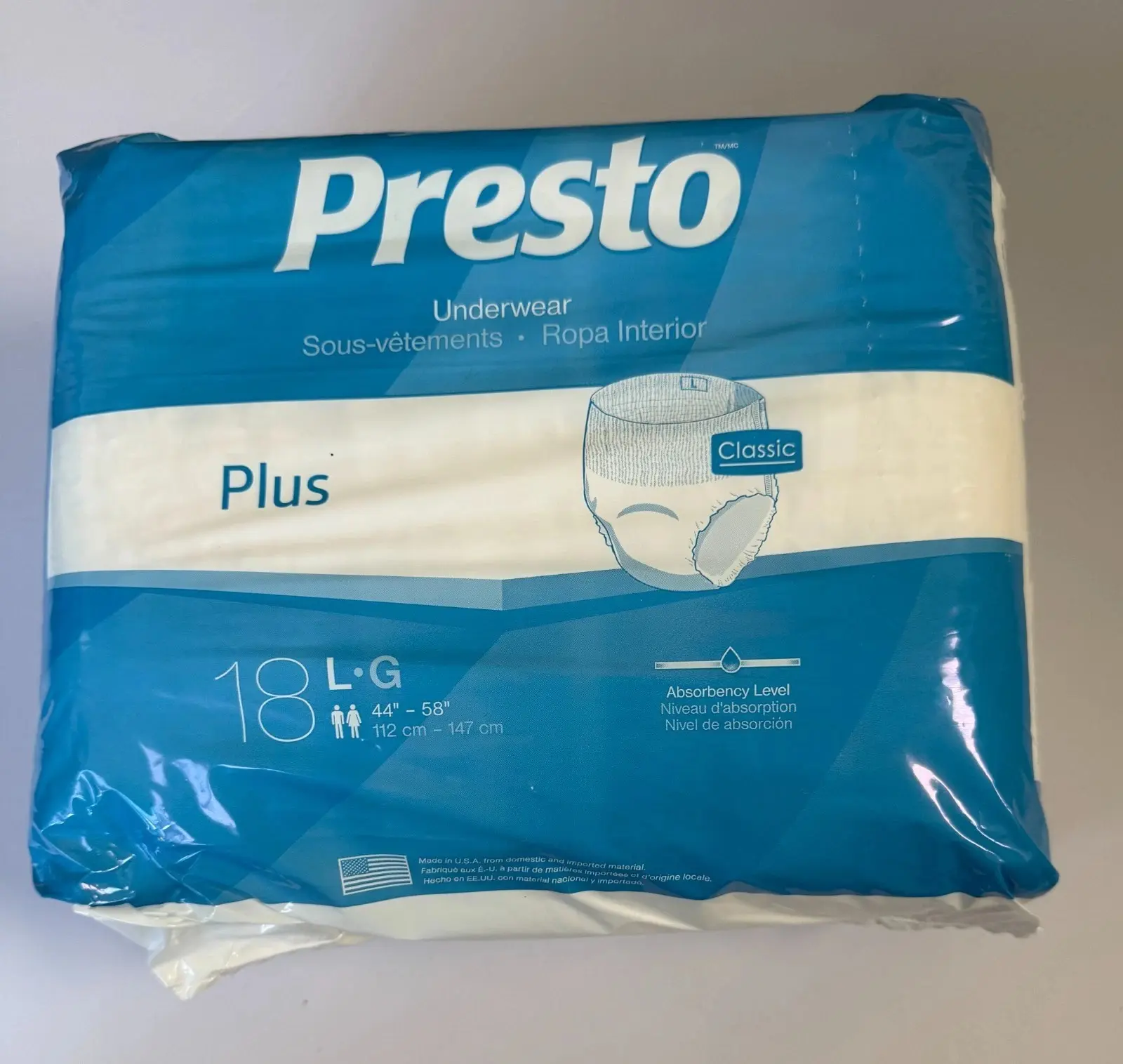 Disposable Adult Underwear and Briefs