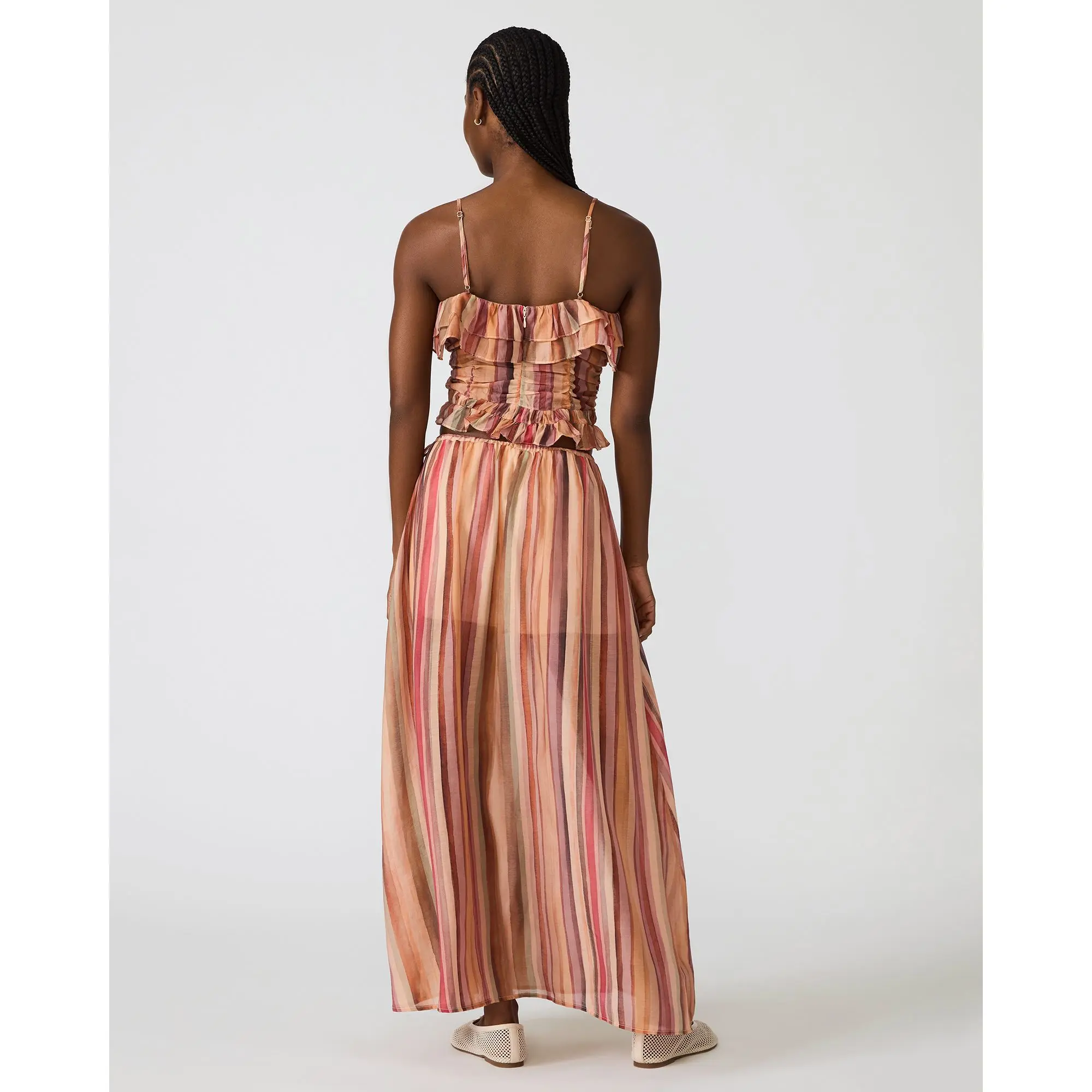 Steve Madden SHILLOH TOP STRIPE MULTI - TikTok Shop
