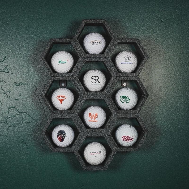 Modular Golf Ball Display Case (3-Pack)