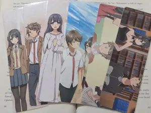 Rascal Does Not Dream Of Bunny Girl Senpai Bookmarks Mai And Sakuta Anime Characters Design Book Markers