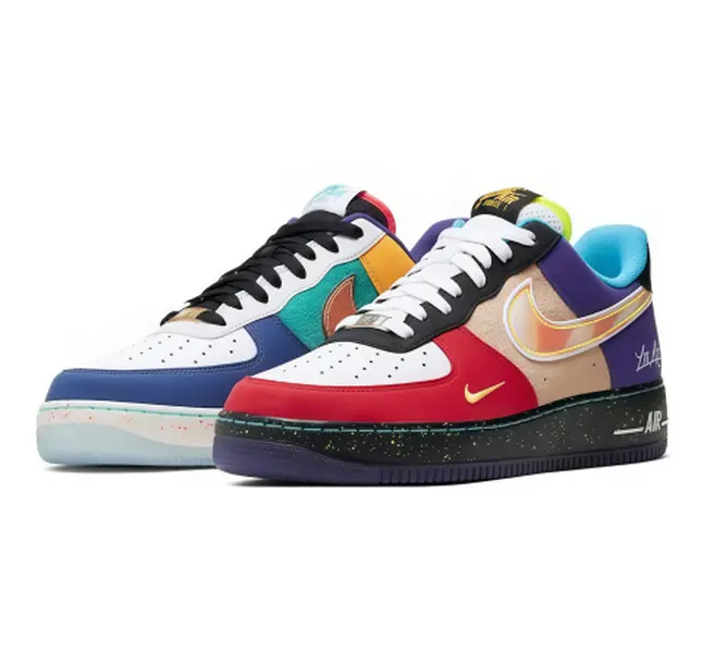 Multi‑Color Patchwork Low‑Top Unisex Fashion Sneakers, Smooth Stitched Leather Upper Shock‑Absorbing Cushion Sole Lace‑Up Casual Shoes, Non‑Slip Speckled Rubber Outsole Street Footwear for Sports Training Daily Walking Casual All‑Season Wear