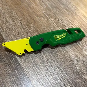 Green and yellow Milwaukee fastback