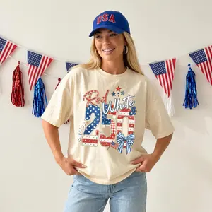Comfort Colors 250th Anniversary Shirt Red White And Blue 250 Tee, 4th Of July Shirt, USA America Shirt, Semiquincentennial Shirt Flag Tee