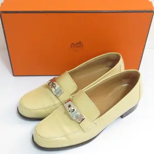 Pre-owned HERMÈS Other Small Leather Goods Hermes Destin Leather Loafers