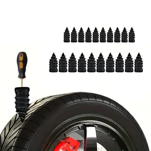 Car Tire Repair Screw Tools Kit, Self-Service Car Wheel Puncture Repair Screws Set, Car Tire Repair Tool Accessories, Tire Patch