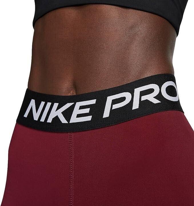 Nike Womens Nike Pro 365 3" Beetroot Compression Short Small