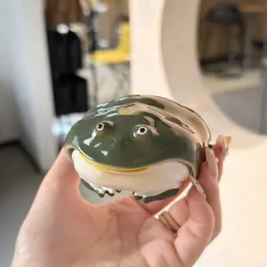 Creative Ugly Cute Frog Design Earphone Case, Compatible with Apple Earphones, Fun Prank Protector for AirPods Pro Pro2 Pro3 Pro4, Single Shell Only, Earphone Accessories