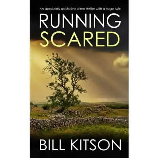 USED Book - RUNNING SCARED an absolutely addictive crime thriller with a huge twist (Detective Mike Nash) by BILL KITSON (Paperback) - english