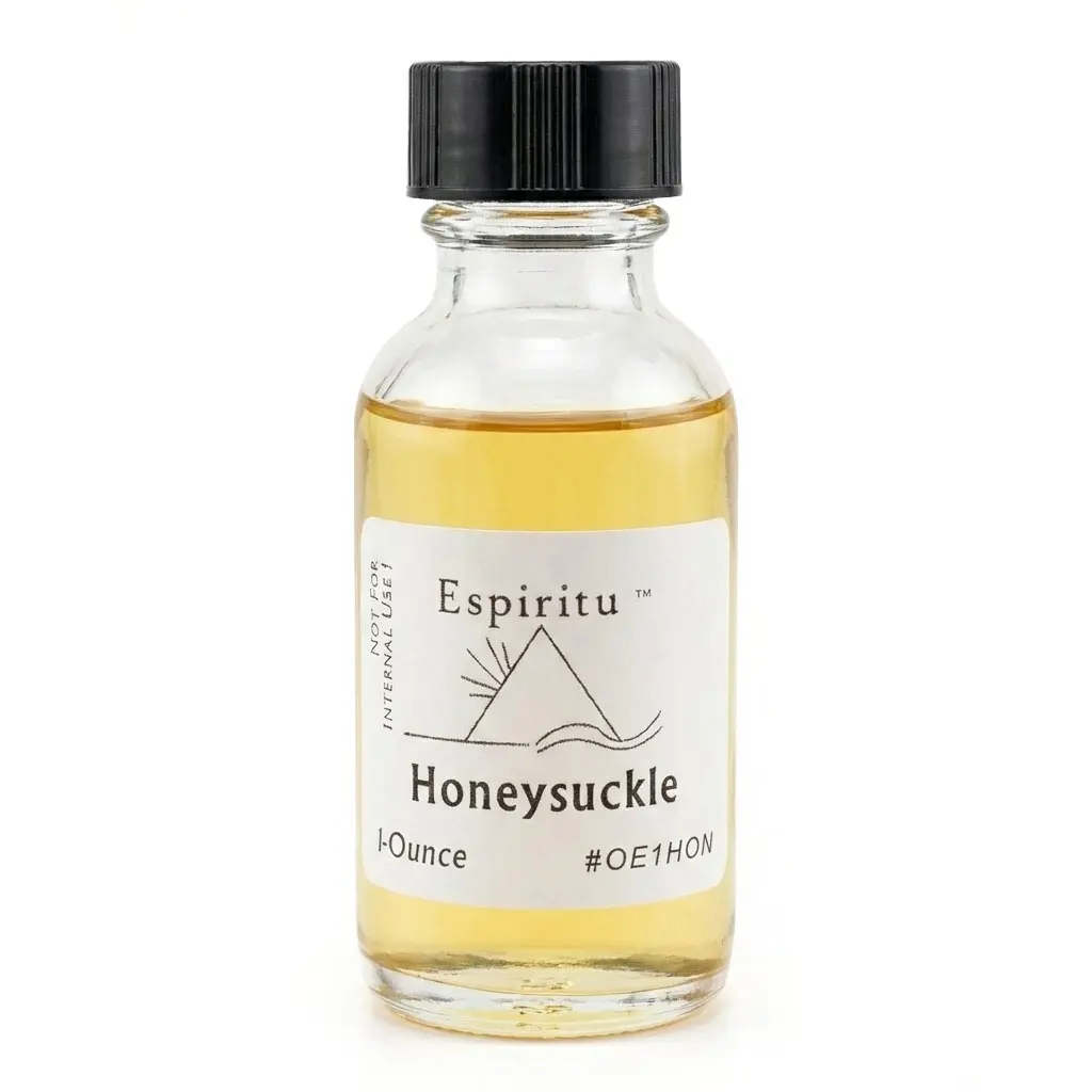 Espiritu Honeysuckle Ritual Oil 1oz — Love Drawing &amp; Sweetening Oil