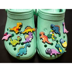Cartoon Cute Dinosaurs shoe charms