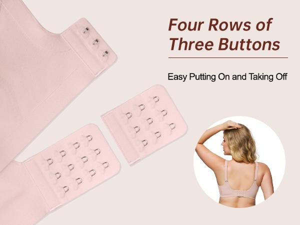 (Size up recommended) AsFairy Women's Seamless Wireless Bra Full Coverage Push Up No Underwire Tshirt Comfortable Womenwear Everyday Jelly Underwear Bras Machine Washable U-back & Crisscross Back Semi-fixed Pads