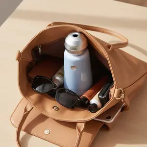 Ascendia Waterless Scent Diffuser Gift Set Portable & Rechargeable Compact Design Includes 2 Essential Oil Balls Effortless Fragrance Ion Smoke Purification