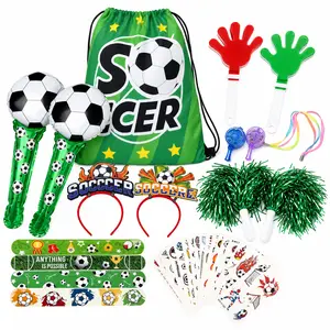 Soccer Fan Cheering Set, 8-in-1, Soccer Game Cheering Props, 23PCS Cheering Set,Soccer Backpack, Whistles, Wristbands, Tatto sticker, Stadium Party Pack,Soccer Match, Soccer Fan Gift, Sport Event, Game Day tiktokshopspringglowup