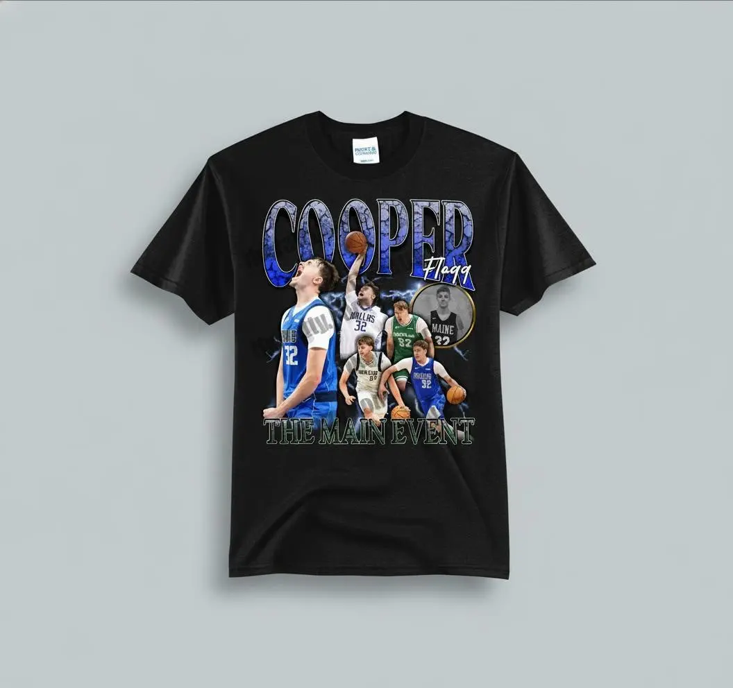 Vintage Cooper Flag Shirt, Cooper Flagg Graphic Shirt, Basketball Lover shirt, Retro Y2K Style Unisex T-Shirt