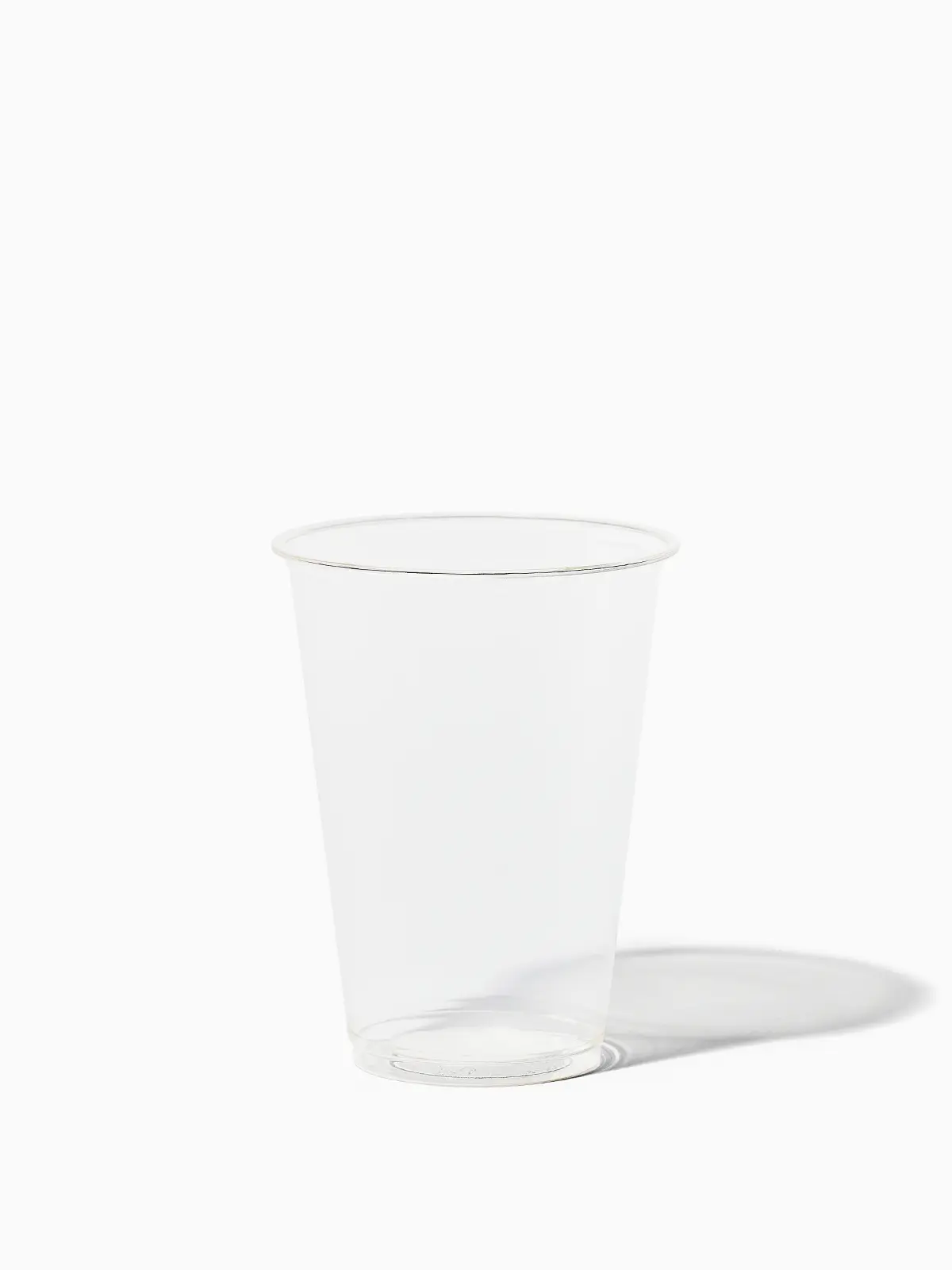 NATURAL 16oz Arena Compostable Cup & 96mm Straw Lid Bundle - Bulk