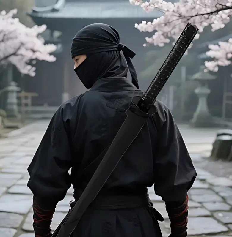Samurai sword inspired automatic umbrella - cool blade handle, one-button opening, windproof frame with included storage box. wind resistant