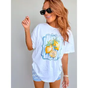 Fancy Lemon Graphic Top