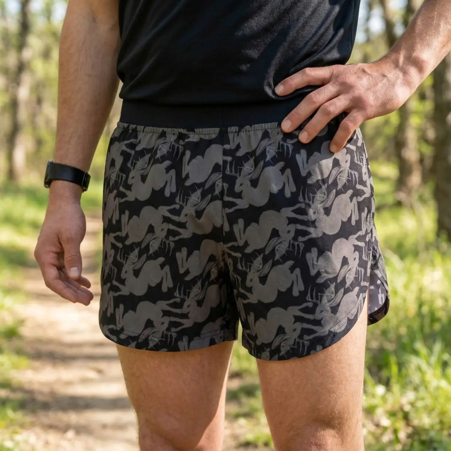 Running Streaker Shorts - Jackalope 4" Inseam - Men's