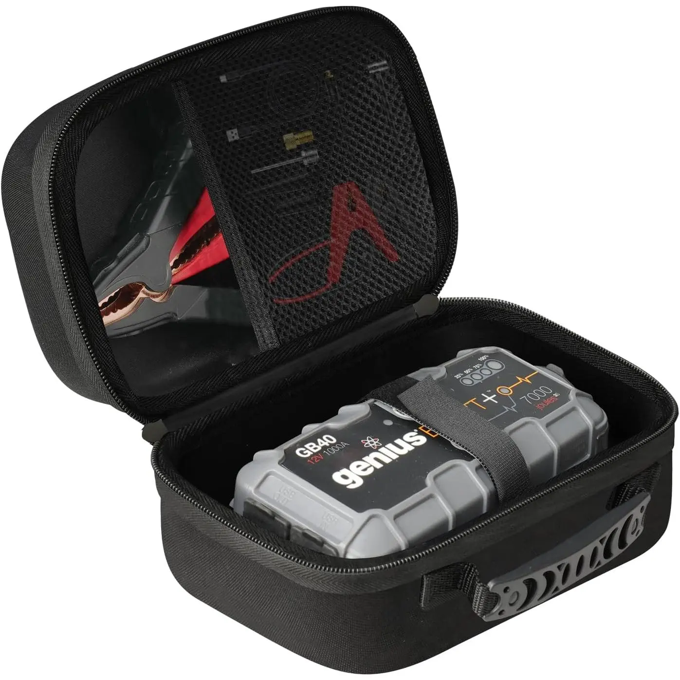 EVA Protection Case Compatible with NOCO GB20/GB40/GBX45/GB50 Jump Starters, AstroAI S8/NEXPOW/BIUBLE/BUTURE/HULKMAN Up To 8.2" x 4.7" x 3.5" can all be st