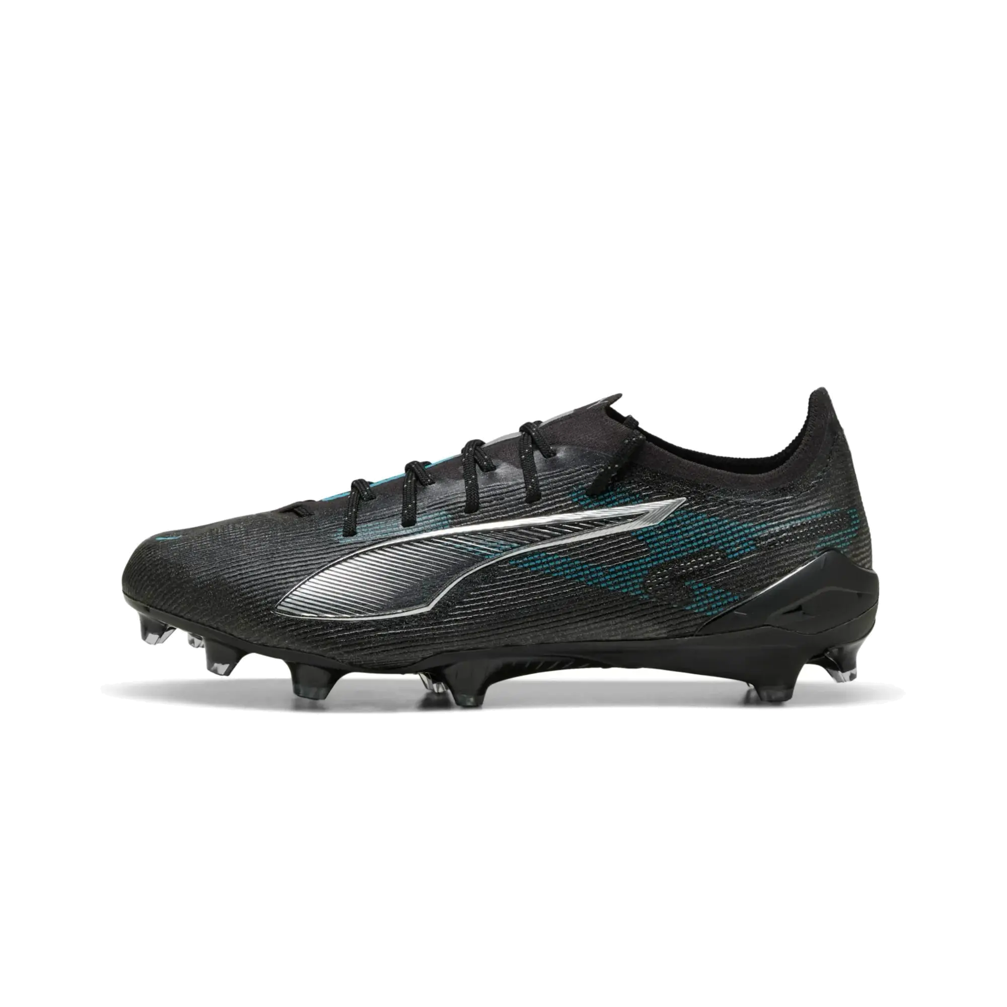 ULTRA 5 ULTIMATE FG "PUMA Black / PUMA Silver / Bright Aqua" 108159 02