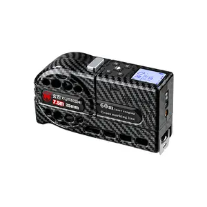 3-in-1 Laser Tape Measure 197Ft/60M Laser Distance Meter + 25Ft/7.5M Tape with Cross Line, Self-Locking, USB Rechargeable Digital Laser Measure for Construction DIY