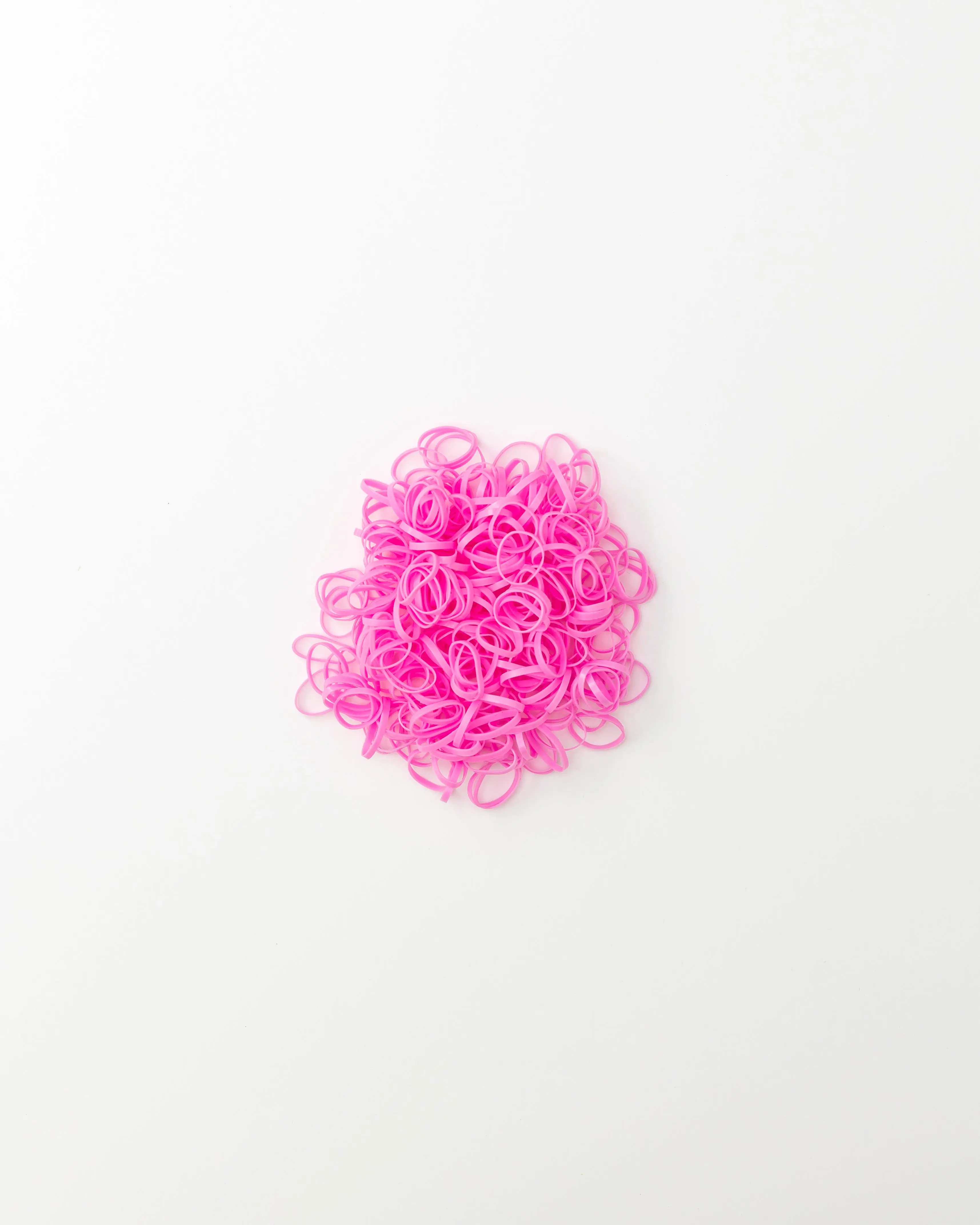 Pink Plastic Elastics