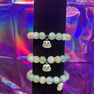 Keroppi Green Beaded Bracelet - Set of 1