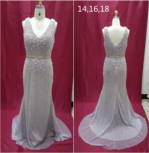 Sleeveless plus size evening dresses by Darius