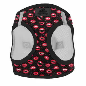 American River Step-In Dog Harness - Vampire Kisses