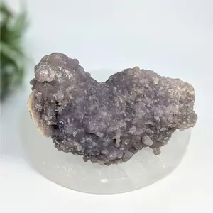 Grape Agate 4" Natural Cluster #LV7425