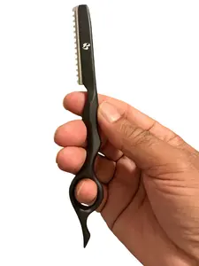 MIRACLE 7'' Professional Hair Styling Razor Kit with  Blade – Salon-Grade Stainless Steel Thinning, Texturizing & Layering Razor for Stylists & Home Use Scraper  Handle