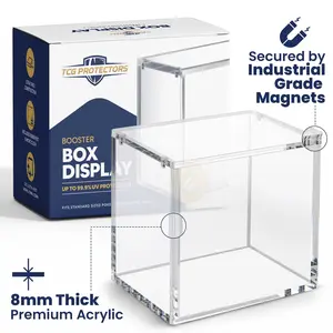 TCG Protector Premium Acrylic Cases- Booster box/ETB