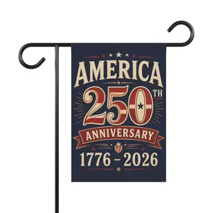 America 250th Anniversary Garden Flag | 1776 - 2026 Banner