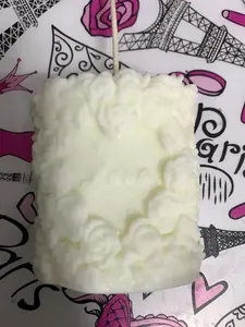 Love Flower Candle