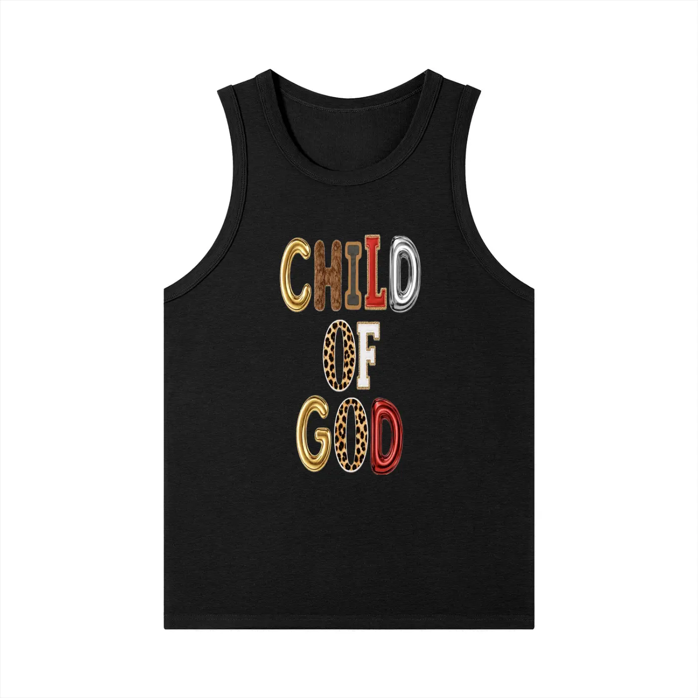 Child OF GOD Cotton Spandex Apparel Print