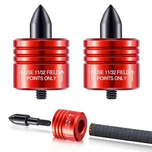 Cross bow Bolt Decocking Heads - 2 Pieces Universal Fit for Hunting and Competition Cross bow Arrows - Arrow Release for Recurve and Compound Bows& Point Cross bow Decoc king Tips.