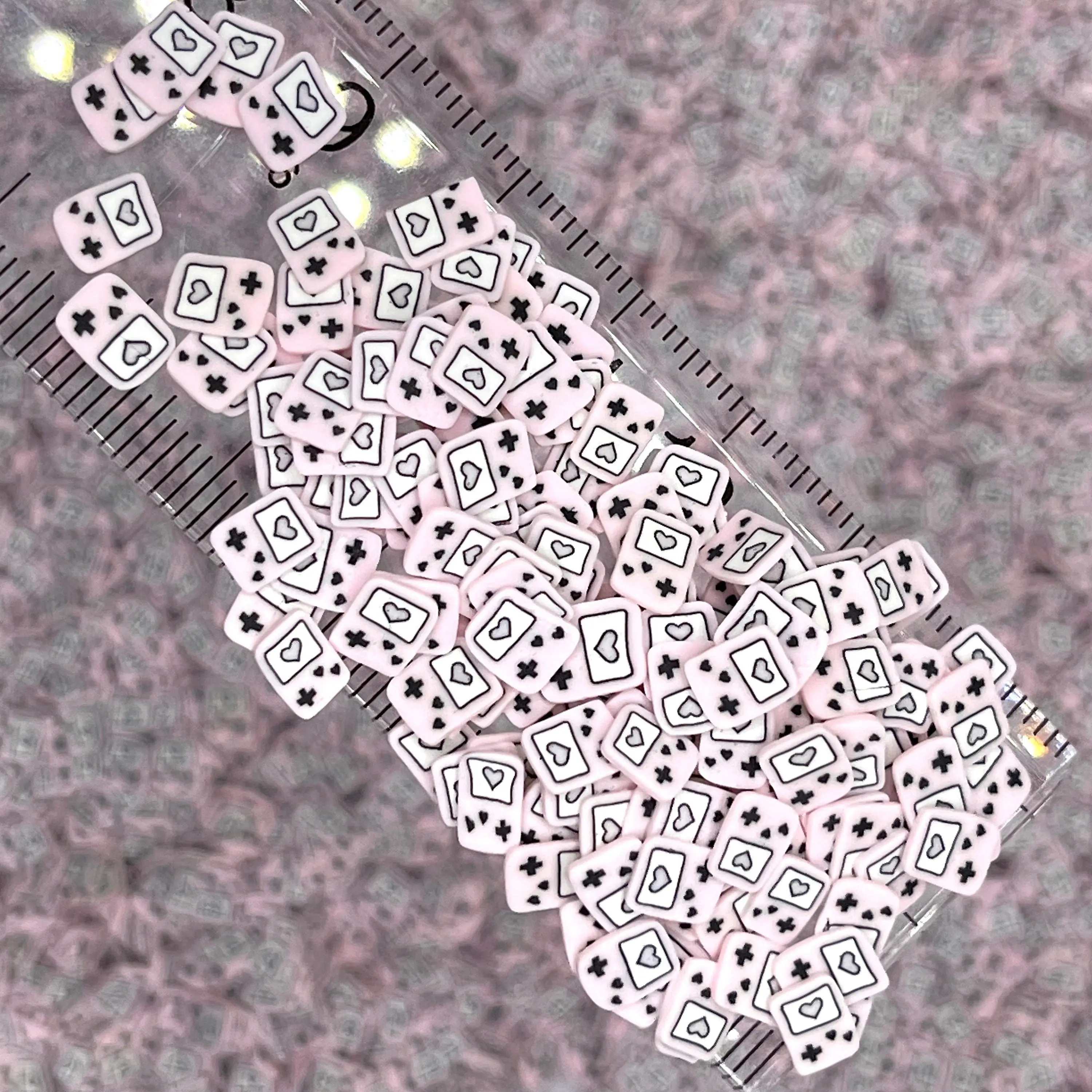 FAKE 5MM/10MM Pink Gaming Console, Game Polymer Sprinkle (NOT EDIBLE) D36-08/17